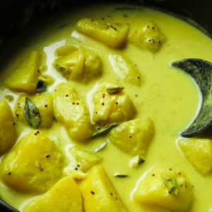 potato milk curry